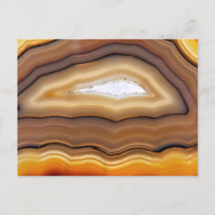AGATE QUARTZ POSTCARD