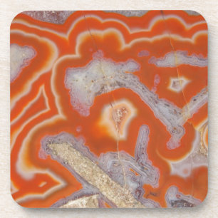 Agate sample coaster