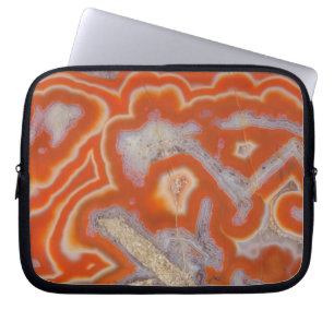 Agate sample laptop sleeve