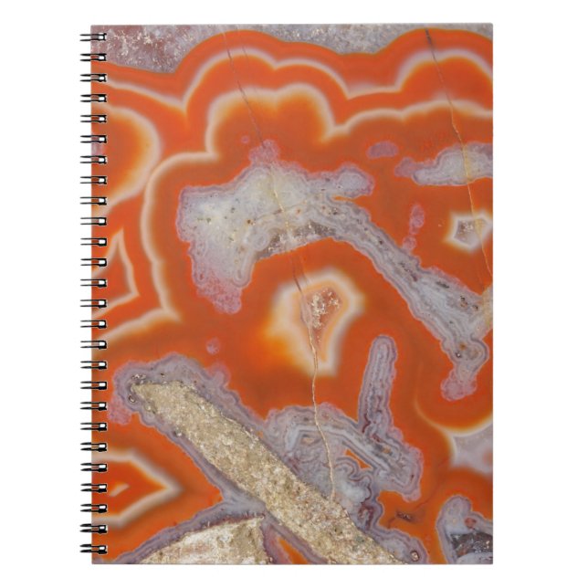 Agate sample spiral notebook (Front)