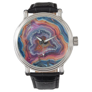 Agate Slice Watch