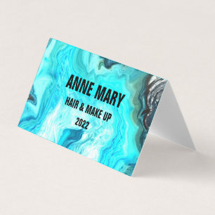 Agate Stone Patterns Abstract Classy Stylish Business Card