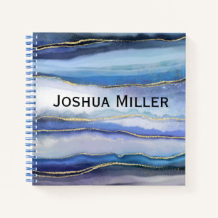 Agate Watercolor Notebook