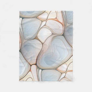 Agates & River Rocks Fleece Blanket