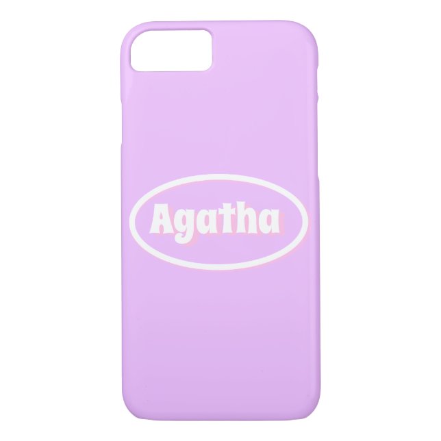 'Agatha' Case-Mate iPhone Case (Back)