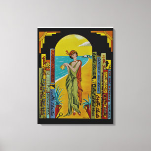 AGATHA CHRISTIE LIFE UNIQUE CANVAS PRINT