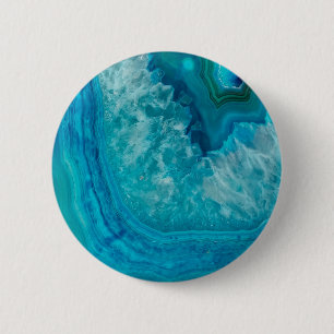 Agathe, agate, precious stone, gem, gem, stone 6 cm round badge