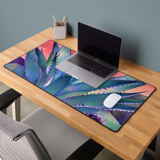 Agave at Sunset Desk Mat (Office 2)