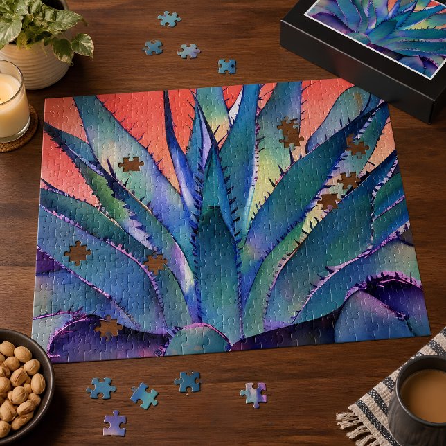 Agave at Sunset Jigsaw Puzzle (Creator Uploaded)