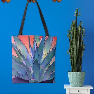 Agave at Sunset Tote Bag