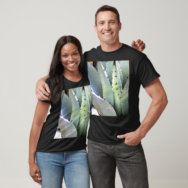 Agave Plant Succulent Blue Cacti Tequila Desert T-Shirt (Unisex)