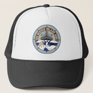 AGB-1 USS Burton Island Wind Class ICEBREAKER Mili Trucker Hat