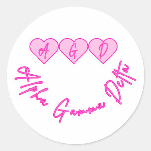 AGD Sorority Sticker