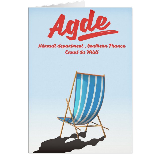 Agde, Hérault department in southern France travel (Front)