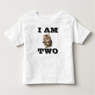 AGE 2 (TWO) CAT KITTEN KIDS T-SHIRTS