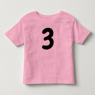 AGE 3 TODDLER PINK T-Shirt