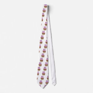 Age 52 on Birthday Cake Tie