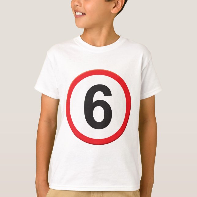 Age 6 T-Shirt (Front)