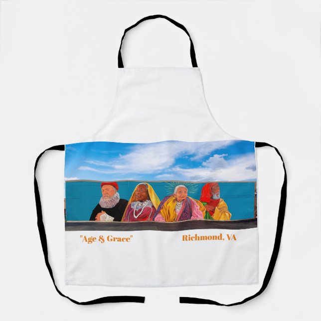 Age & Grace Mural Apron (Front)
