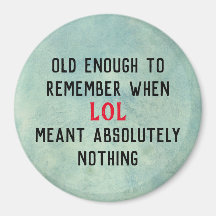 Age Humour Magnet