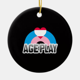 Age Play Pride Ceramic Tree Decoration