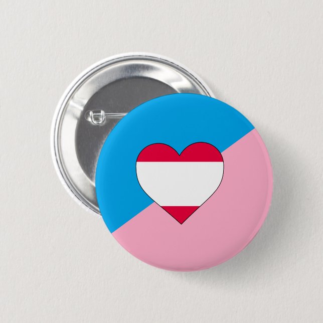 Age Play Pride Flag 6 Cm Round Badge (Front & Back)