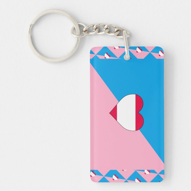 AGE PLAY PRIDE FLAG KEY RING (Front)
