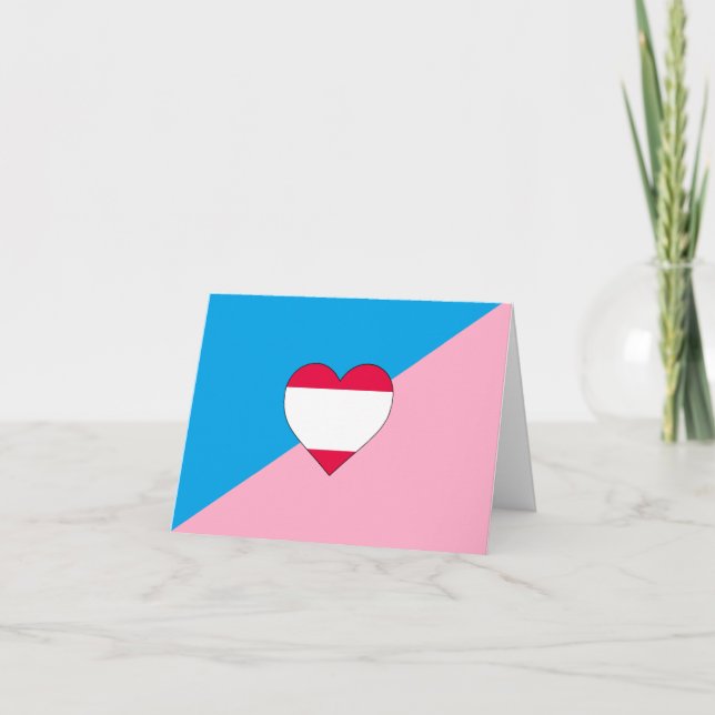 Age Play Pride Flag Thank You Card (Front)