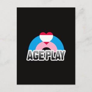 Age Play Pride Postcard