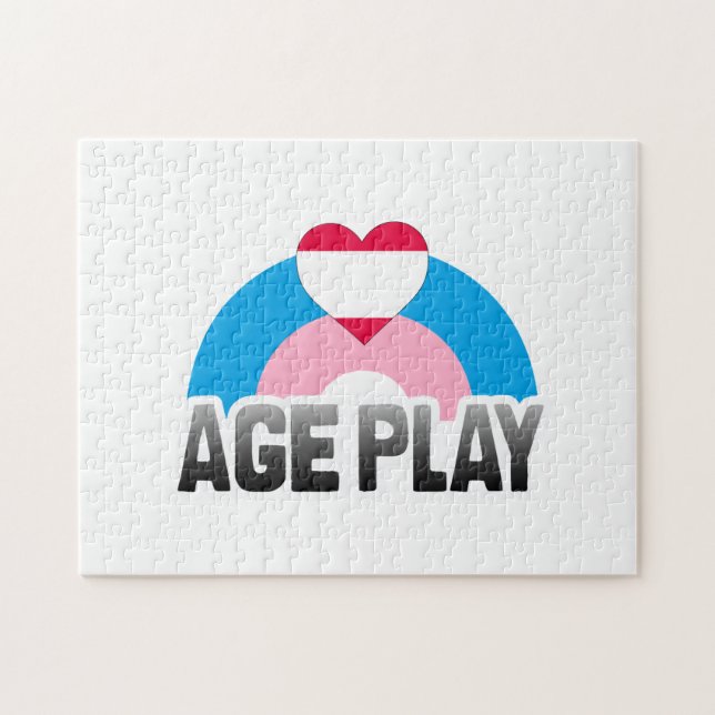 AGE PLAY RAINBOW JIGSAW PUZZLE (Horizontal)