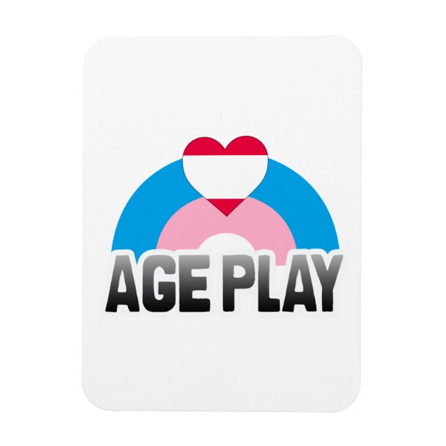 AGE PLAY RAINBOW MAGNET (Vertical)