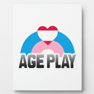AGE PLAY RAINBOW PLAQUE