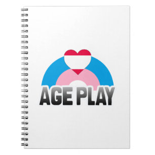 AGE PLAY RAINBOW SPIRAL NOTEBOOK