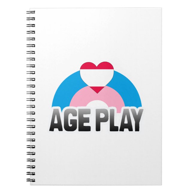 AGE PLAY RAINBOW SPIRAL NOTEBOOK (Front)