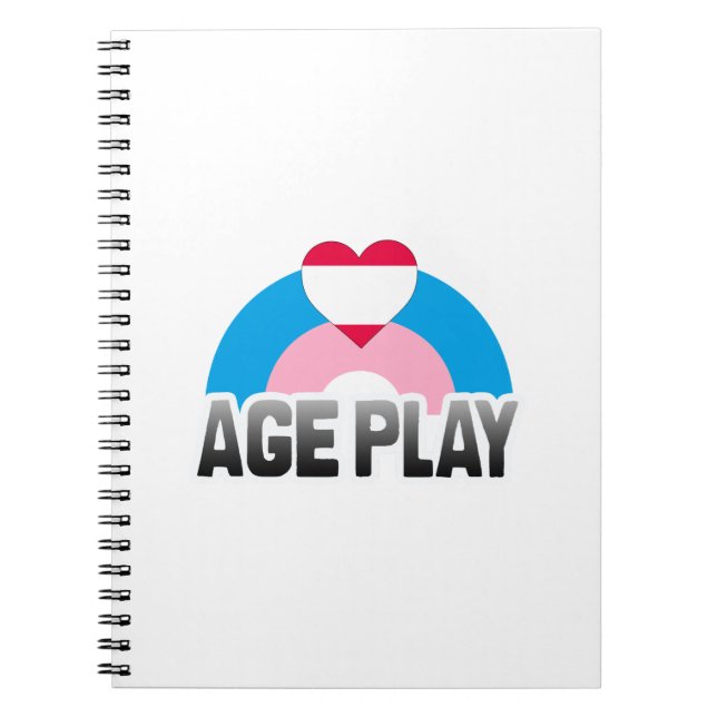 AGE PLAY RAINBOW SPIRAL NOTEBOOK (Front)