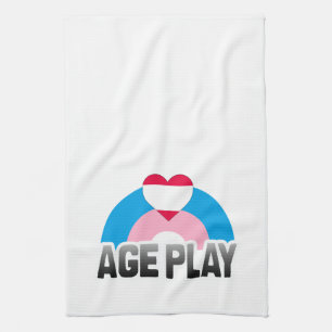 AGE PLAY RAINBOW TEA TOWEL