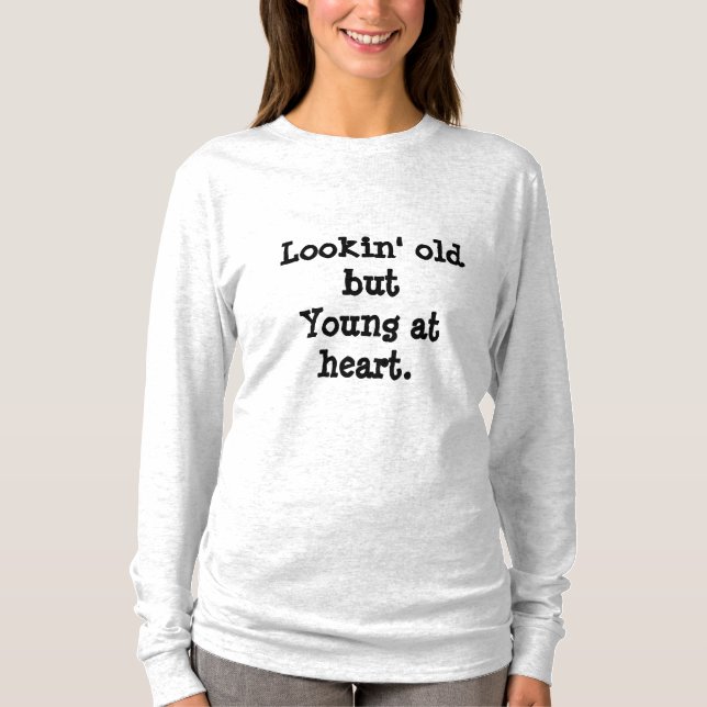 Age-related Humour Womens' Long Sleeve T-shirt (Front)