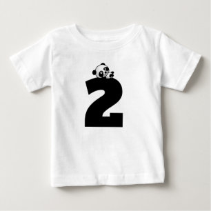 Age two 2nd birthday Panda Bear T-Shirts