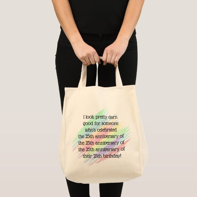 Aged 100 & over tote bag (Front (Product))