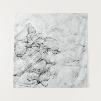 aged black and white postcard stylizationabstract, tapestry