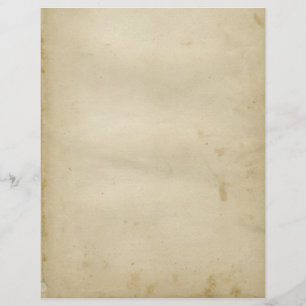 Aged Blank Antique Stained Paper Retro Inspired