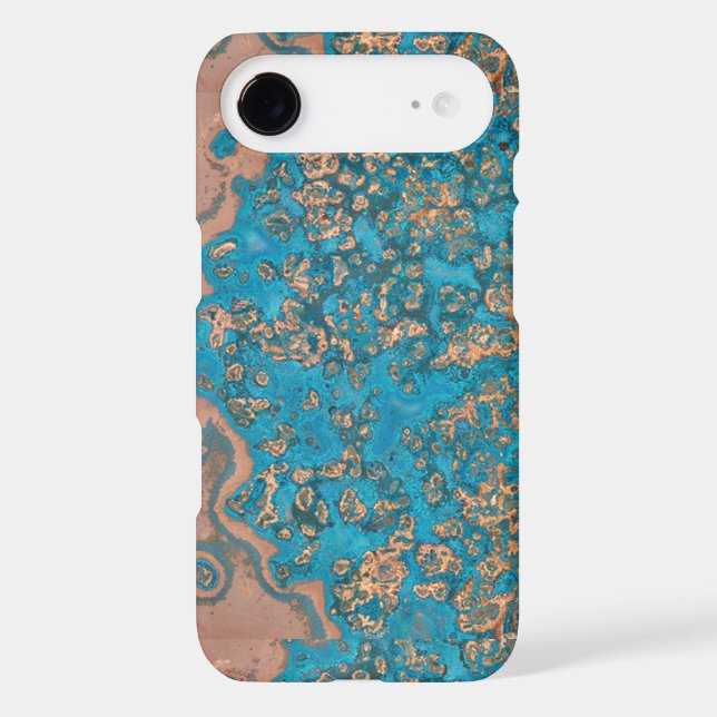 Aged Copper Patina iPhone 6 Plus case (Back)