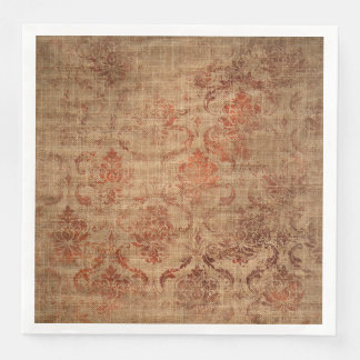 Aged Damask Texture Napkin