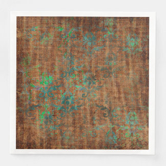 Aged Damask Texture Napkin