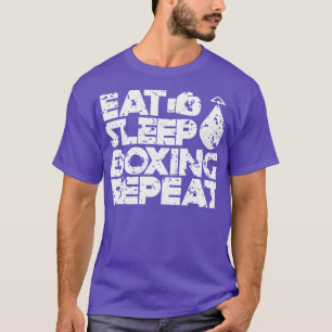 Aged Eat Sleep Boxing T-Shirt
