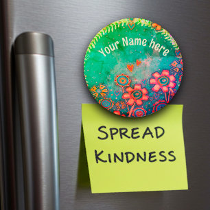 “Aged Flowers“ Inspirivity Magnet