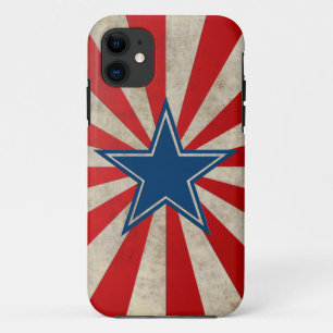 Aged Glory - Red, White and Blue Case-Mate iPhone Case
