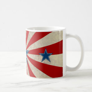 Aged Glory - Red, White and Blue Coffee Mug