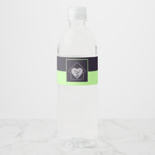 Aged Home Care Custom Text & Logo Water Bottle Label