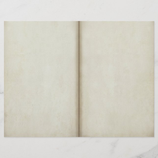 Aged Journal Scrapbook Paper (Front)